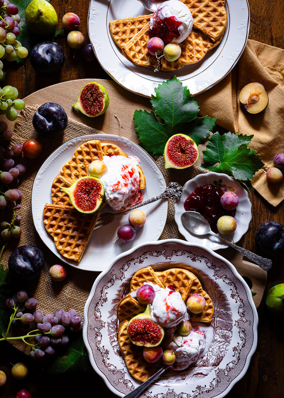 Σπιτικές βάφλες