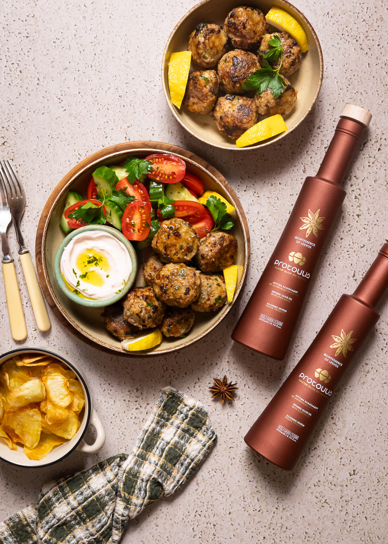 Κεφτέδες αρωματισμένοι με γλυκάνισο