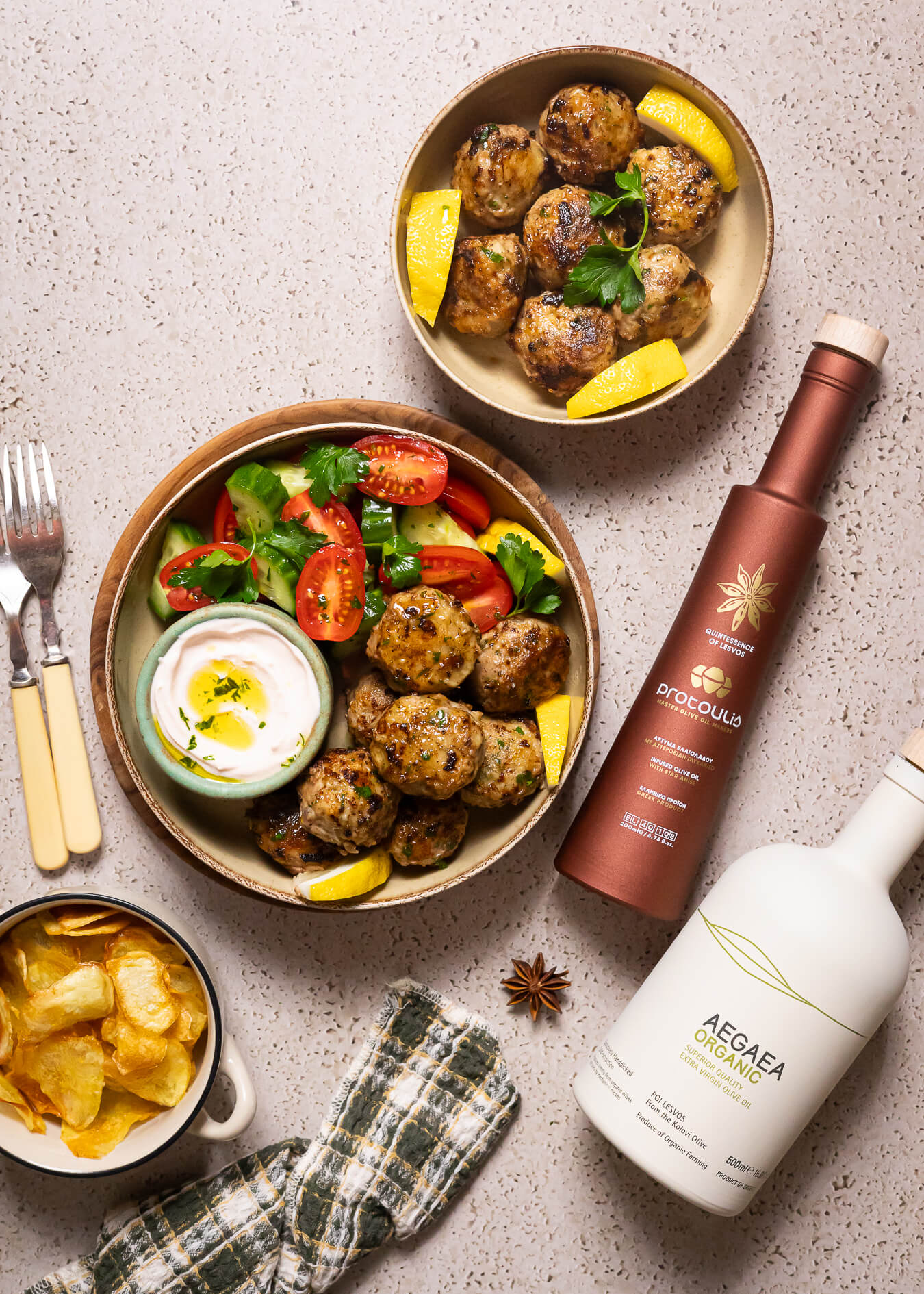 Κεφτέδες αρωματισμένοι με γλυκάνισο