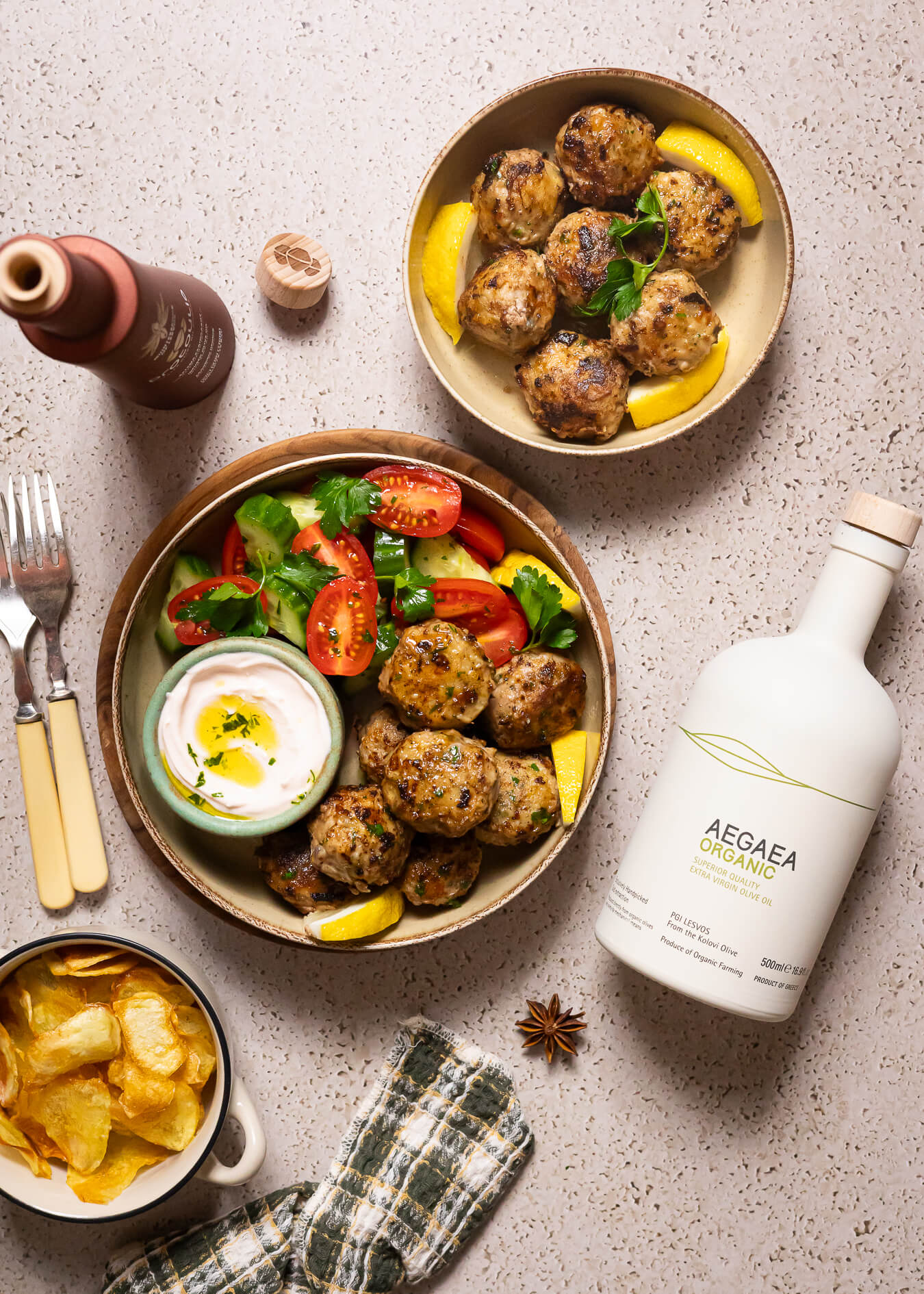 Κεφτέδες αρωματισμένοι με γλυκάνισο