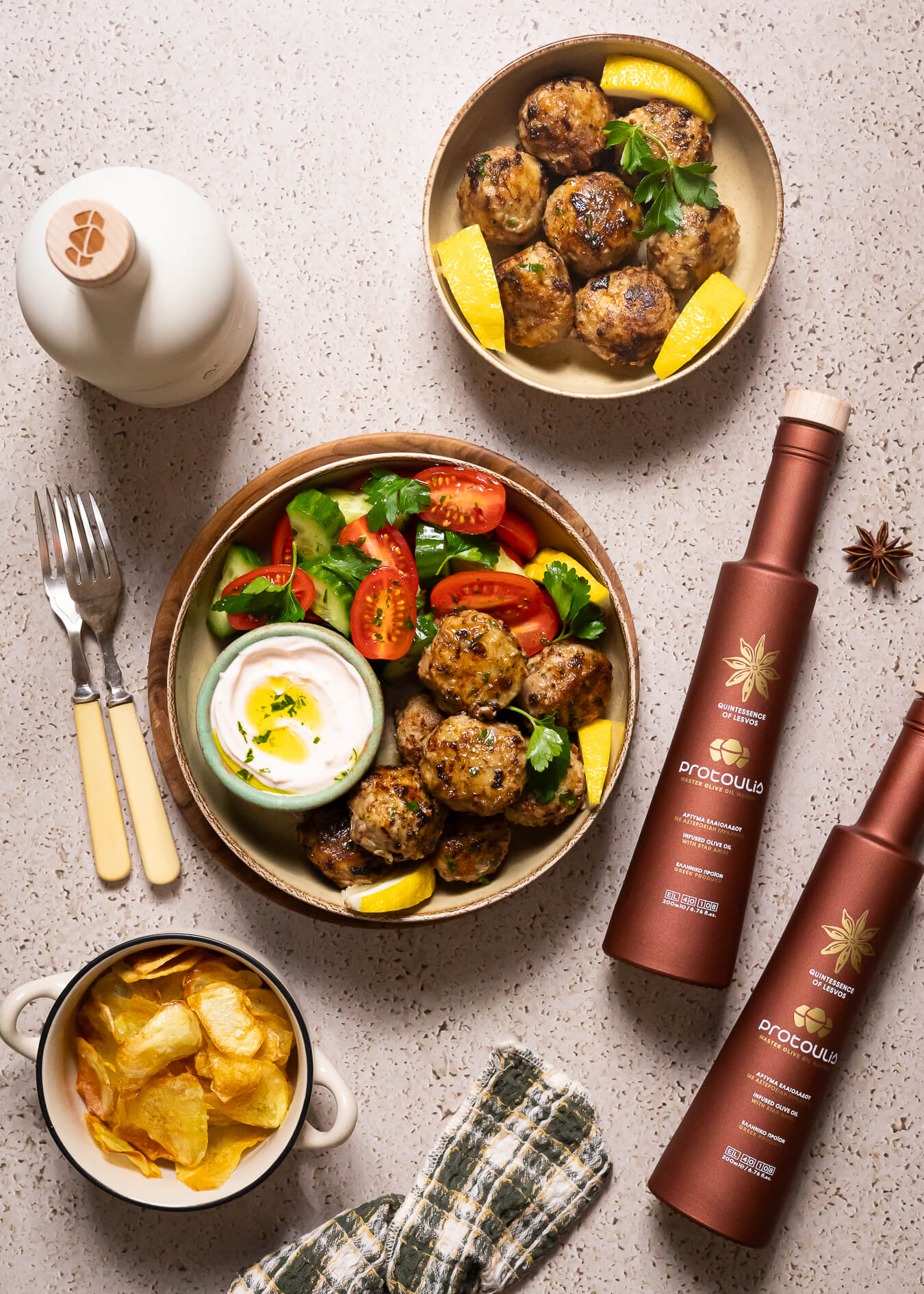 Κεφτέδες αρωματισμένοι με γλυκάνισο